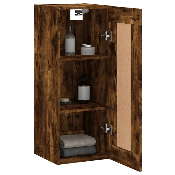 Wandschrank Räuchereiche 34,5x34x90cm