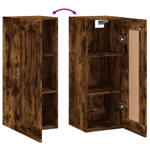 Wandschrank Räuchereiche 34,5x34x90cm