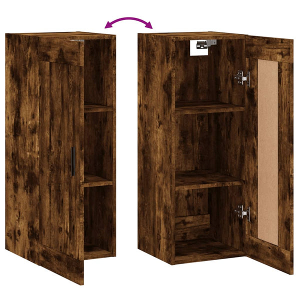 Wandschrank Räuchereiche 34,5x34x90cm