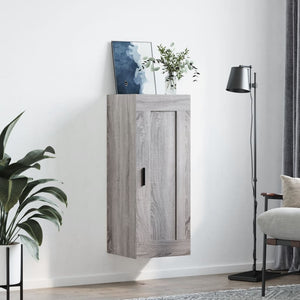 Wandschrank Grau Sonoma 34,5x34x90 cm