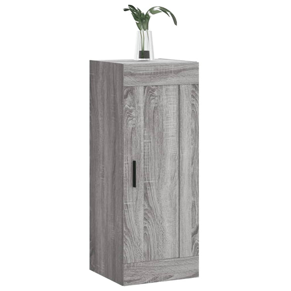 Wandschrank Grau Sonoma 34,5x34x90 cm