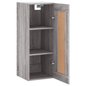 Wandschrank Grau Sonoma 34,5x34x90 cm
