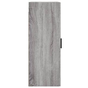 Wandschrank Grau Sonoma 34,5x34x90 cm