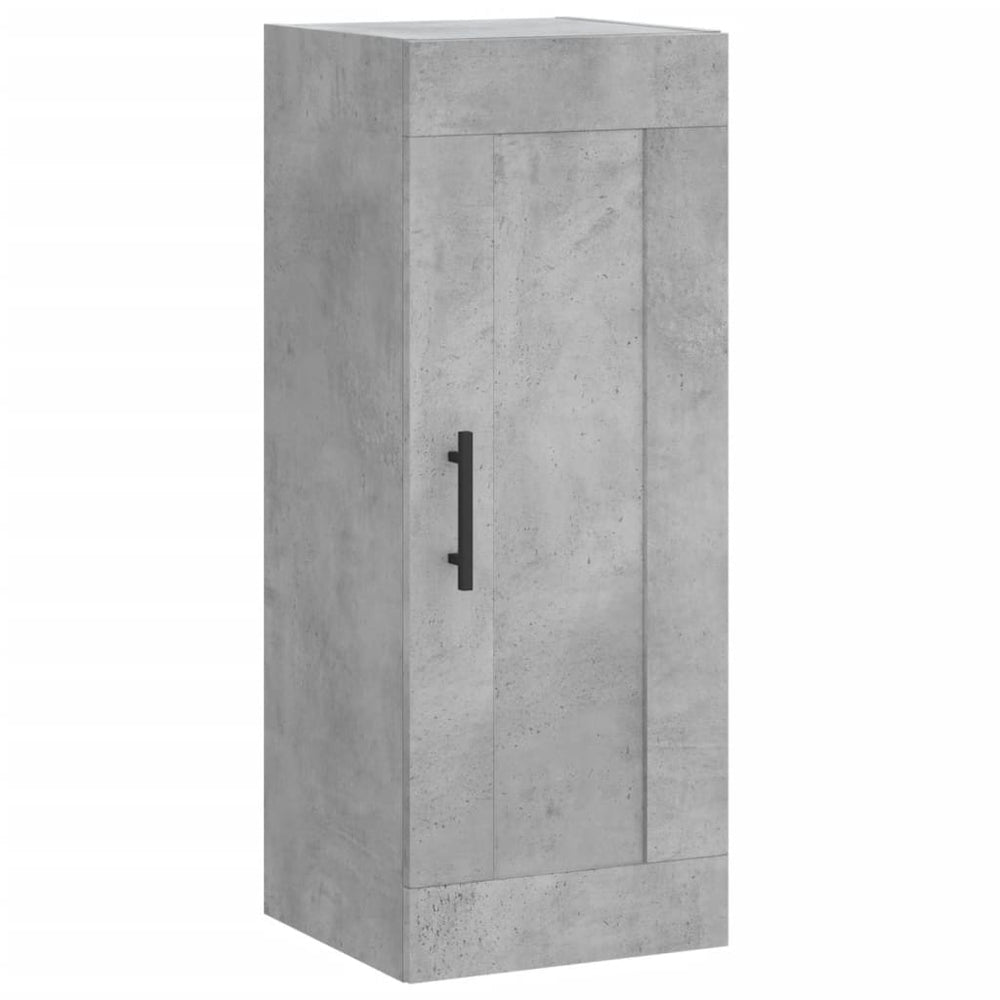 Wandschrank Betongrau 34,5x34x90 cm