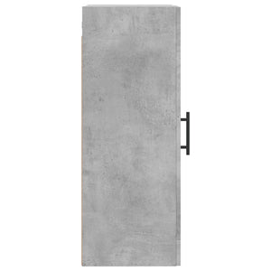 Wandschrank Betongrau 34,5x34x90 cm