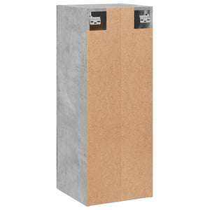 Wandschrank Betongrau 34,5x34x90 cm