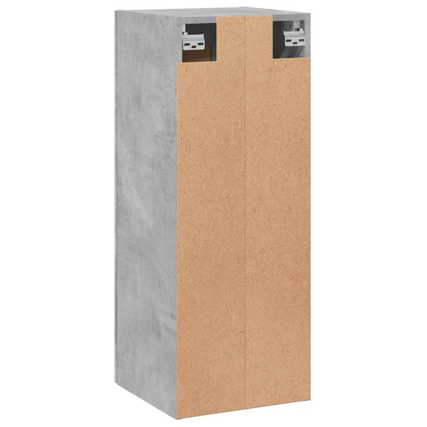Wandschrank Betongrau 34,5x34x90 cm