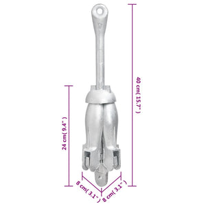 3.2 kg Folding Boat Anchor