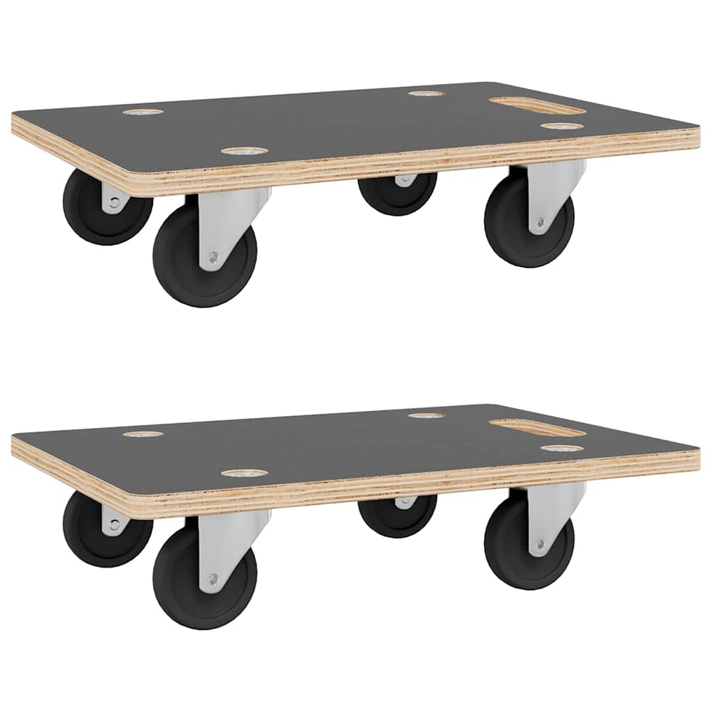 Transportroller 2 Stk. Rechteckig 50x35x11,5 cm 250 kg