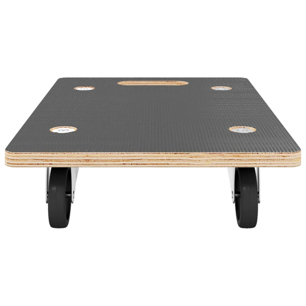Transportroller 2 Stk. Rechteckig 80x55x11,5 cm 250 kg