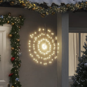 Feuerwerk Weihnachtsbeleuchtung, 8 Stk. Warmweiß