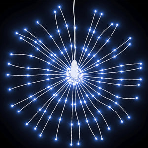 Feuerwerk Weihnachtsbeleuchtung, 2 Stk Kaltweiß