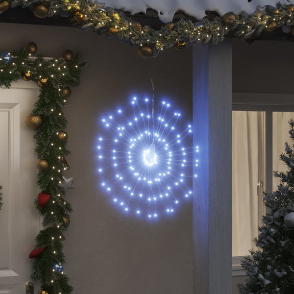 Feuerwerk Weihnachtsbeleuchtung, 2 Stk Kaltweiß