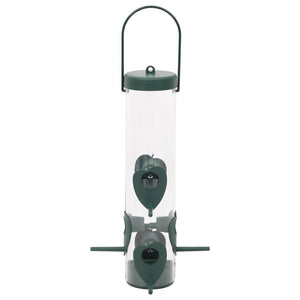Vogelfutterspender 3er Set Dunkelgrün