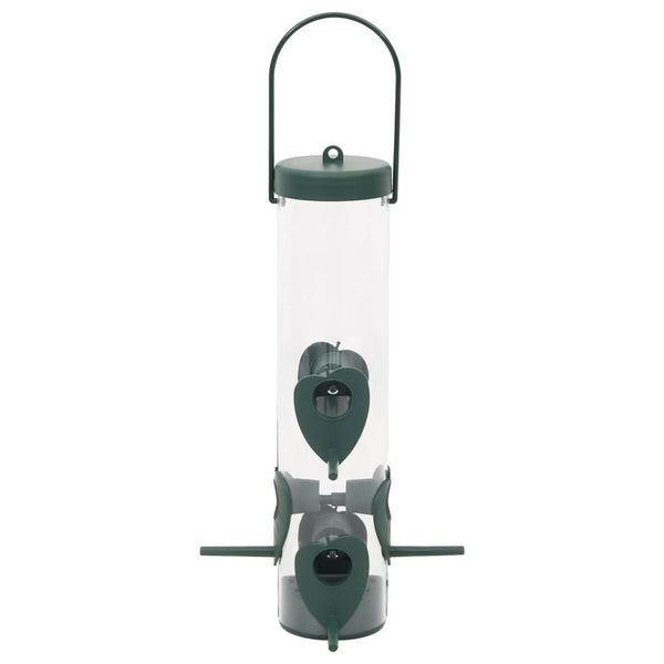 Vogelfutterspender 3er Set Dunkelgrün
