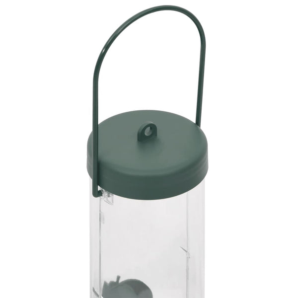 Vogelfutterspender 3er Set Dunkelgrün