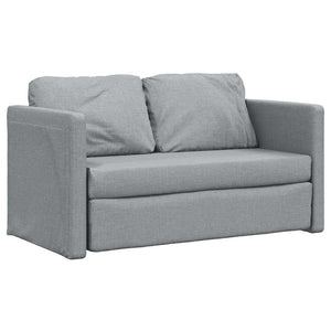 Bodensofa mit Schlaffunktion Hellgrau