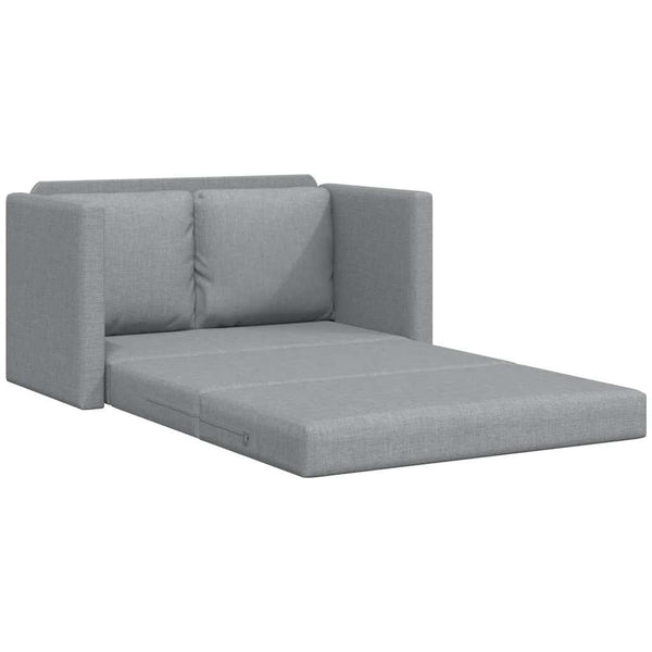 Bodensofa mit Schlaffunktion Hellgrau
