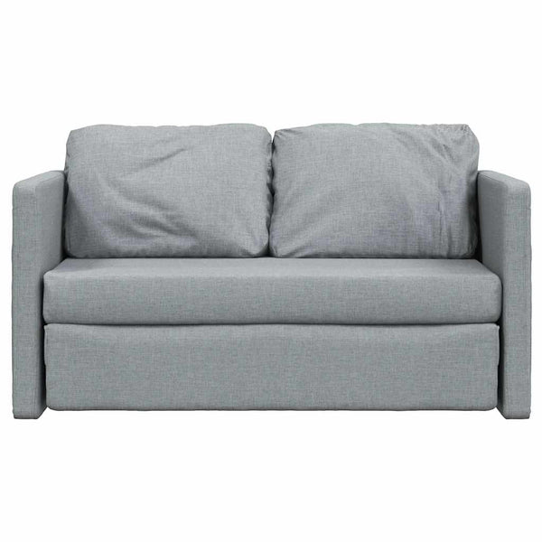 Bodensofa mit Schlaffunktion Hellgrau