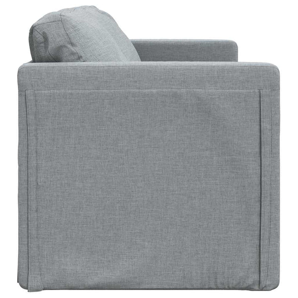 Bodensofa mit Schlaffunktion Hellgrau