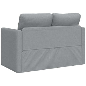 Bodensofa mit Schlaffunktion Hellgrau