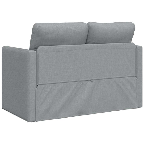 Bodensofa mit Schlaffunktion Hellgrau