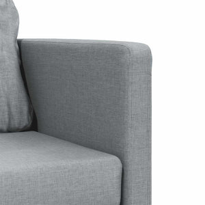 Bodensofa mit Schlaffunktion Hellgrau