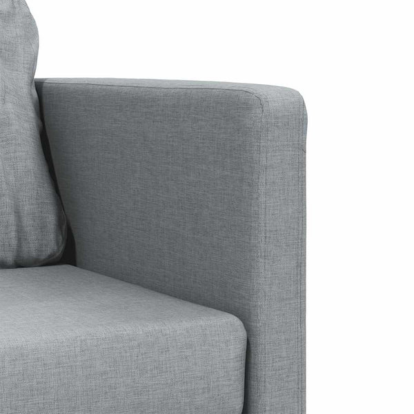 Bodensofa mit Schlaffunktion Hellgrau