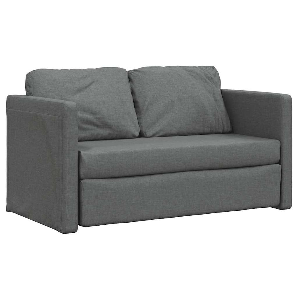 Schlafsofa Dunkelgrau 112x174 cm