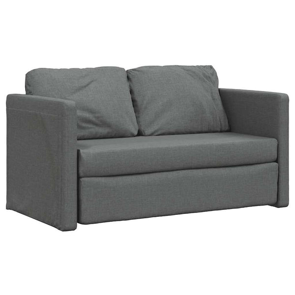 Schlafsofa Dunkelgrau 112x174 cm