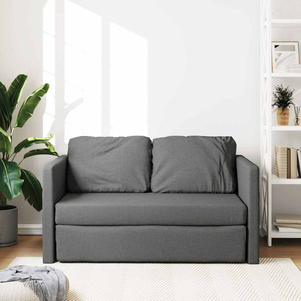 Schlafsofa Dunkelgrau 112x174 cm