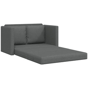 Schlafsofa Dunkelgrau 112x174 cm