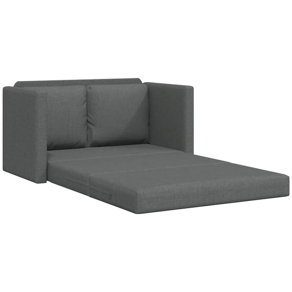 Schlafsofa Dunkelgrau 112x174 cm