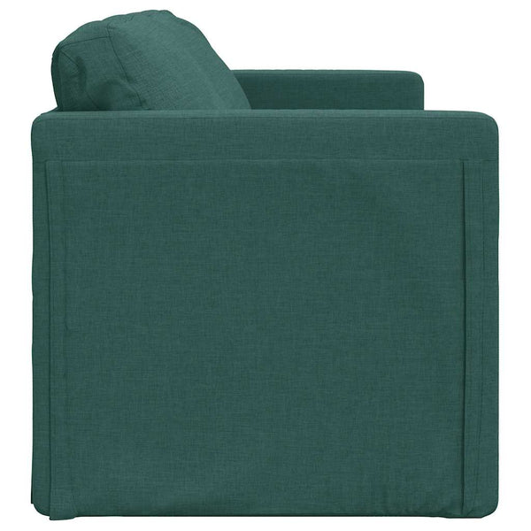 Dunkelgrünes Schlafsofa 112x174 cm