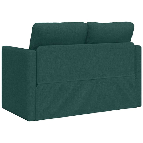 Dunkelgrünes Schlafsofa 112x174 cm