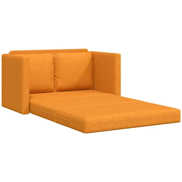Dunkelgelbes Schlafsofa Bodensofa