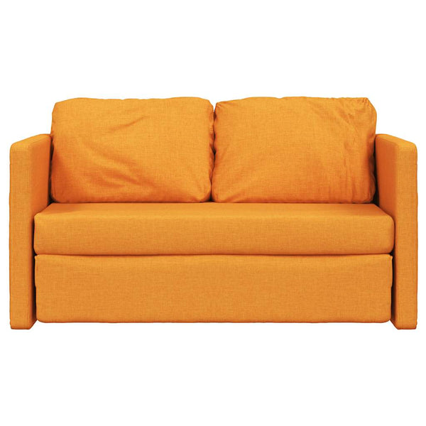 Dunkelgelbes Schlafsofa Bodensofa