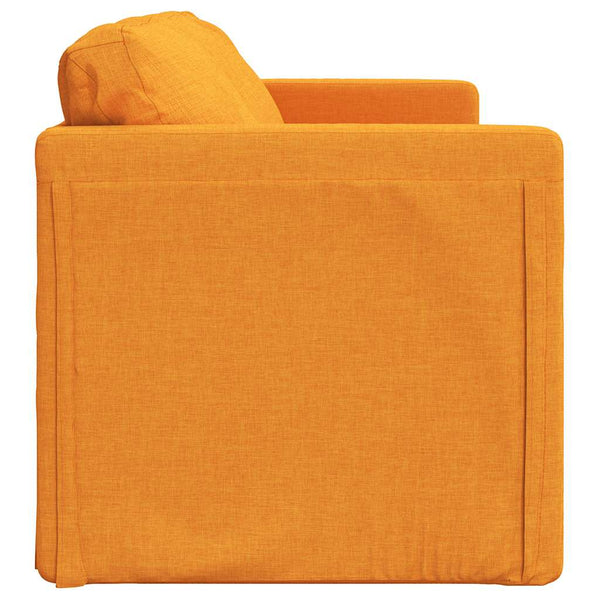 Dunkelgelbes Schlafsofa Bodensofa