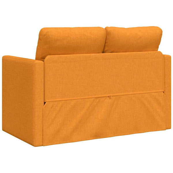 Dunkelgelbes Schlafsofa Bodensofa