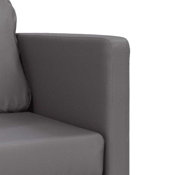 Graues Bodensofa mit Schlaffunktion