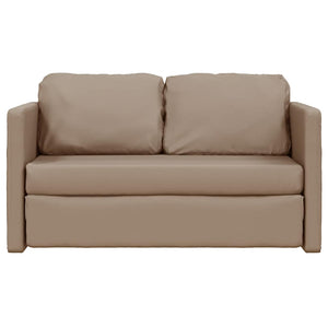 Bodensofa mit Schlaffunktion Cappuccino