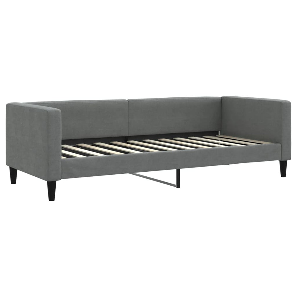 Tagesbett Dunkelgrau 80x200 cm