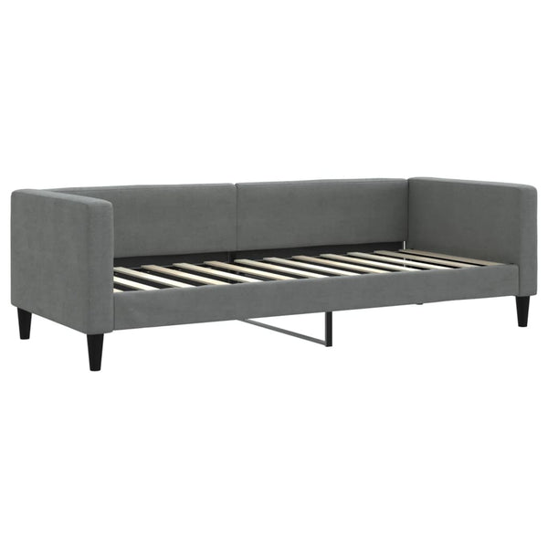 Tagesbett Dunkelgrau 80x200 cm