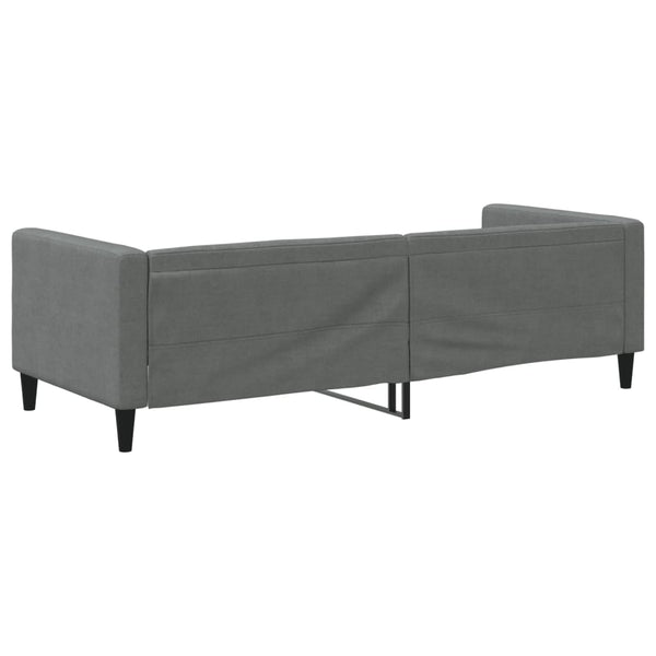 Tagesbett Dunkelgrau 80x200 cm