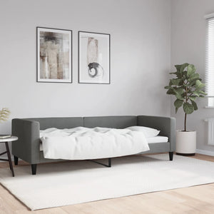 Tagesbett Dunkelgrau 80x200 cm