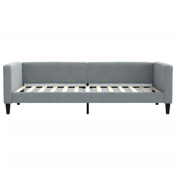 Tagesbett Hellgrau 90x200 cm