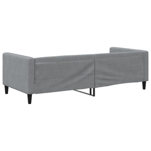 Tagesbett Hellgrau 90x200 cm