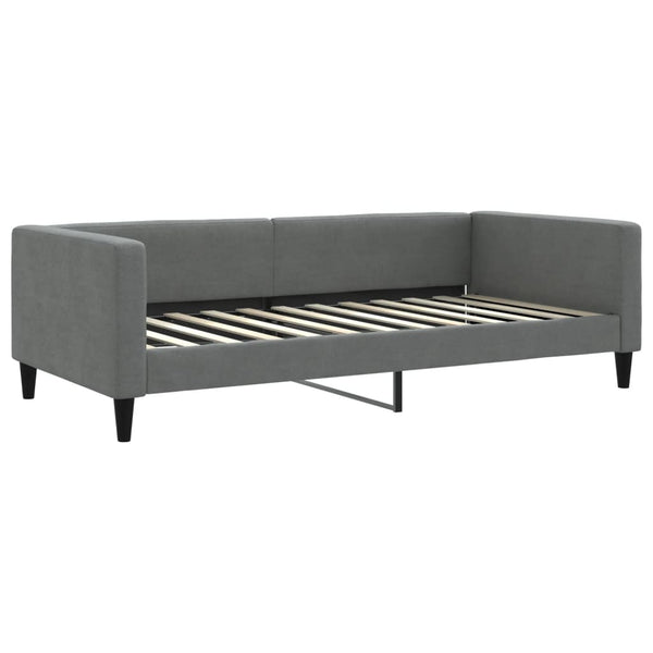 Tagesbett Dunkelgrau 100x200 cm