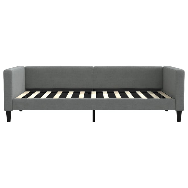 Tagesbett Dunkelgrau 100x200 cm