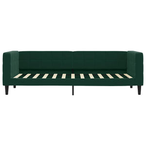 Tagesbett Dunkelgrün 80x200 cm Samt